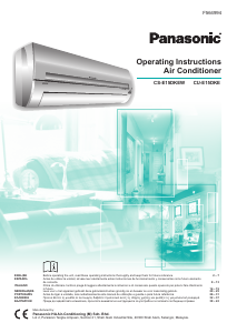 Bruksanvisning Panasonic CU-E15DKE Luftkonditionering