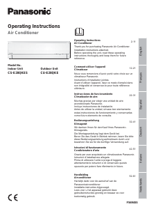 Mode d’emploi Panasonic CU-E28QKE Climatiseur