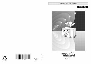 Bruksanvisning Whirlpool MT 48 / White Mikrovågsugn