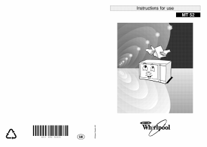Bruksanvisning Whirlpool MT 52/WH Mikrovågsugn