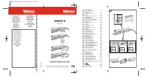 Bruksanvisning Valera SwissX Digital Ionic Rettetang