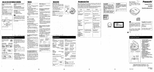 Handleiding Panasonic SL-S238 Discman