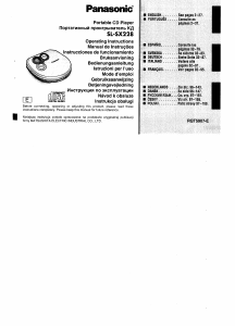 Handleiding Panasonic SL-SX228 Discman