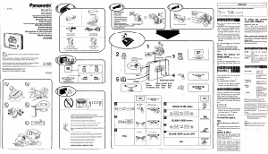 Bruksanvisning Panasonic RQ-SX10 Kassettbandspelare