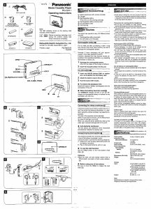 Handleiding Panasonic RQ-SX11 Cassetterecorder