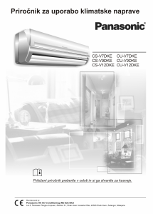 Priročnik Panasonic CU-V7DKE Klimatska naprava