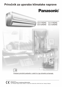 Priročnik Panasonic CU-V24DKE Klimatska naprava