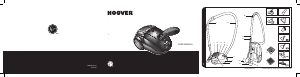 Bruksanvisning Hoover TE70_EN25001 Dammsugare