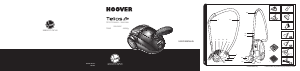 Bruksanvisning Hoover TE70_TE20001 Telios Plus Dammsugare