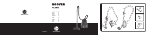 Εγχειρίδιο Hoover TF2015 011 Flash Ηλεκτρική σκούπα