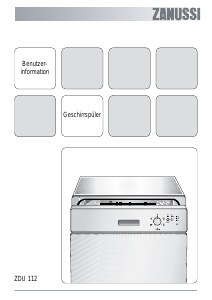 Bedienungsanleitung Zanussi ZDU112X Geschirrspüler