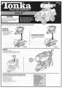 Handleiding Hasbro 90695 Tonka Axle Tough Truck Adventures