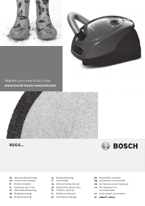 Brugsanvisning Bosch BSG62200 Støvsuger