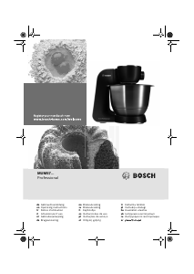 Bruksanvisning Bosch MUM57810 Köksmaskin