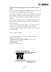 Bedienungsanleitung Bosch HBN370651E Backofen