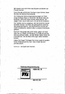 Bedienungsanleitung Bosch HBN860B Mikrowelle
