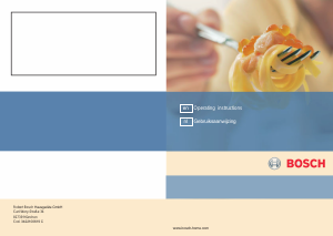 Handleiding Bosch PCH615ENL Kookplaat