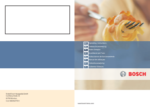 Handleiding Bosch PCL755TNL Kookplaat