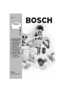 Instrukcja Bosch MFQ2100 Mikser ręczny