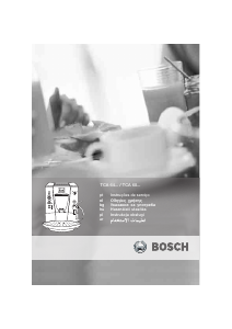 Εγχειρίδιο Bosch TCA6401 Μηχανή εσπρέσο