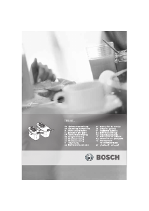 Manual Bosch TFB9740 Deep Fryer