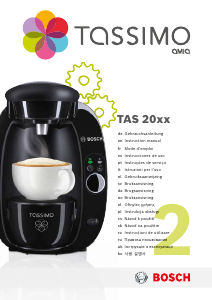 Bruksanvisning Bosch TAS2004 Tassimo Amia Kaffemaskin