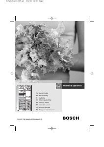 Használati útmutató Bosch KGP76320 Hűtő és fagyasztó