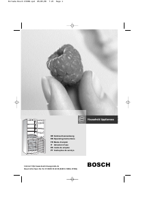 Manual Bosch KGS36300 Frigorífico combinado
