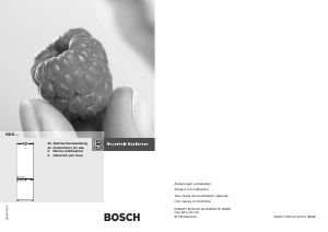 Mode d’emploi Bosch KGU44123FF Réfrigérateur combiné