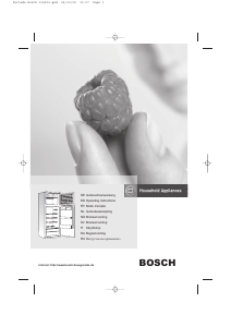 Bruksanvisning Bosch KDV70E10 Kyl-frys