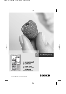 Manual Bosch KGP36331 Frigorífico combinado