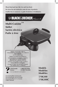 Handleiding Black and Decker SK200C Pan