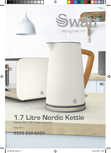 Bruksanvisning Swan SK14610GRYN Vattenkokare