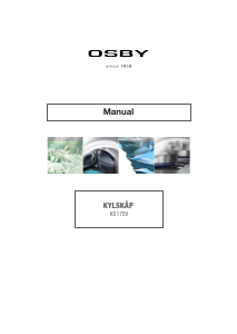 Bruksanvisning OSBY KS175V Kylskåp