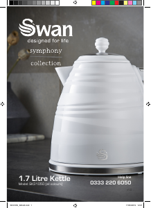 Bruksanvisning Swan SK31050WN Vattenkokare