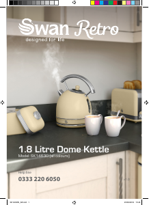 Bruksanvisning Swan SK14630BLN Vattenkokare