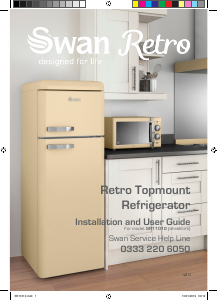 Bruksanvisning Swan SR11010GRN Kyl-frys