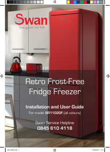 Bruksanvisning Swan SR11020FRN Kyl-frys