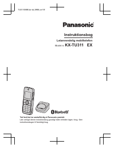 Brugsanvisning Panasonic KX-TU311EXWE Mobiltelefon