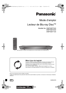 Mode d’emploi Panasonic DMP-BDT230EF Lecteur de blu-ray