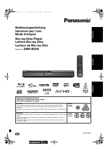 Manuale Panasonic DMP-BD50 Lettore blu-ray