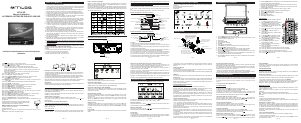 Mode d’emploi Muse M-718 DR Autoradio