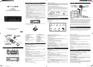 Mode d’emploi Muse M-1008 MR Autoradio