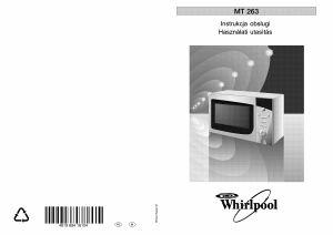 Instrukcja Whirlpool MT 263 WH Kuchenka mikrofalowa
