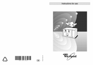 Bruksanvisning Whirlpool MT 744/White Mikrovågsugn