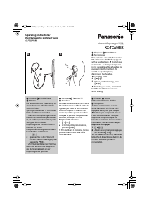 Handleiding Panasonic KX-TCA94EX Headset