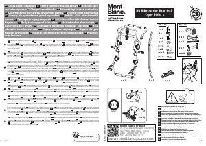 Instrukcja Mont Blanc Super Rider + Bagażnik rowerowy