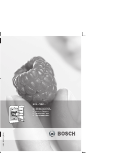 Bedienungsanleitung Bosch KDR20451 Kühlschrank