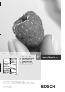 Bedienungsanleitung Bosch KIL18441 Kühlschrank