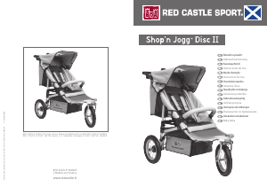 Vadovas Red Castle Shop n Jogg Disc II Vežimėlis